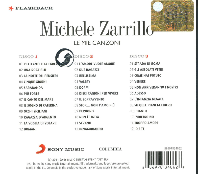 Michele Zarrillo - Le Mie Canzoni (3 Cd)