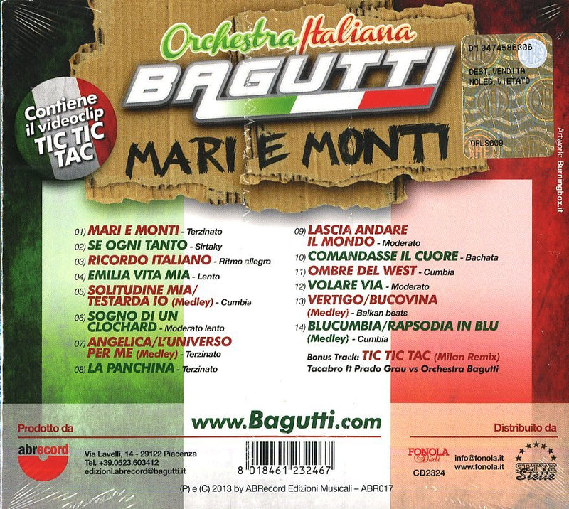 Orchestra Bagutti - Mari E Monti