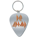 DEF LEPPARD - LOGO PICK , PORTACHIAVI STANDARD IN METALLO
