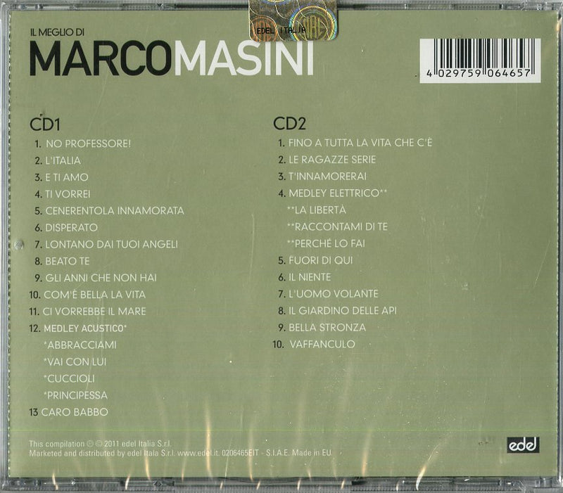 Marco Masini - Il Meglio Di