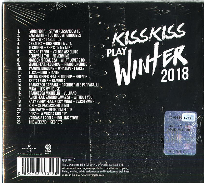 AA. VV. - KISS KISS PLAY WINTER 2018