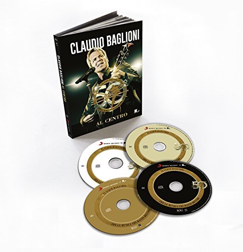 CLAUDIO BAGLIONI  - 50 - AL CENTRO - 4 CD BOXSET