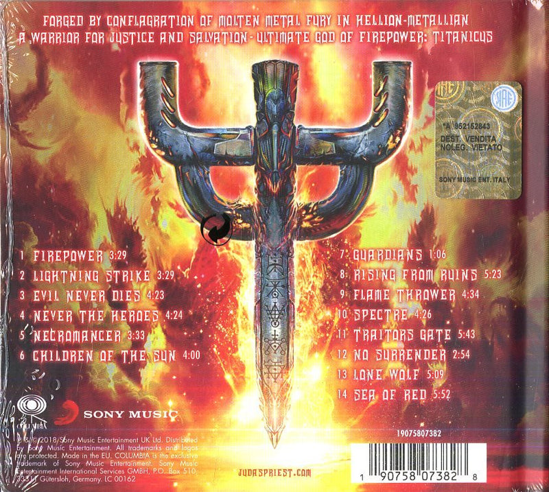 JUDAS PRIEST - FIREPOWER