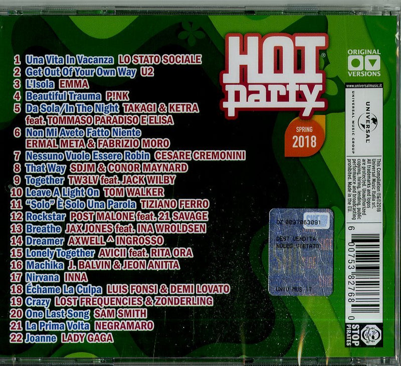 AA.VV. - HOT PARTY SPRING 2018