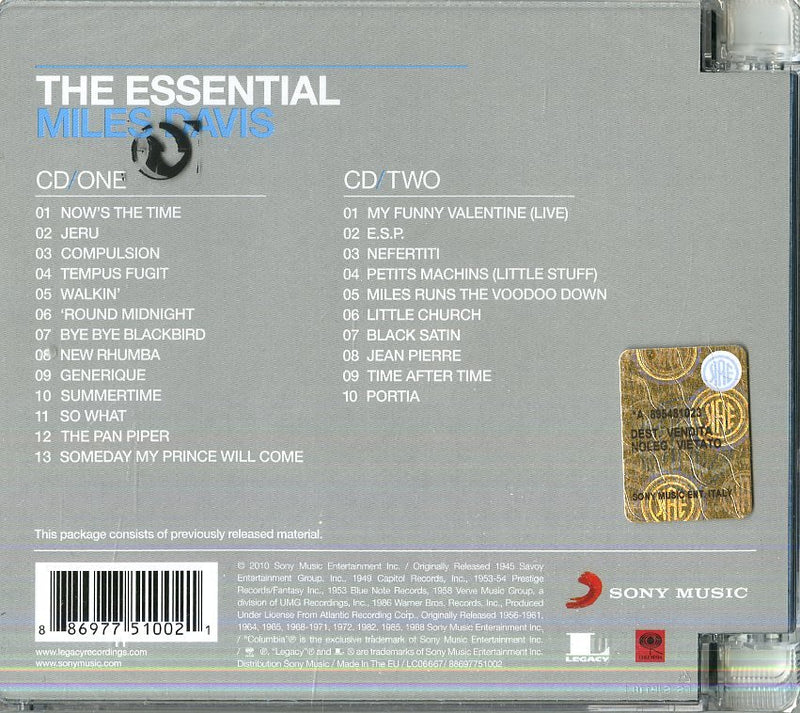 Miles Davis - The Essential (2 Cd)