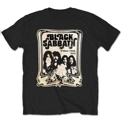 BLACK SABBATH - WORLD TOUR 78 - T-SHIRT