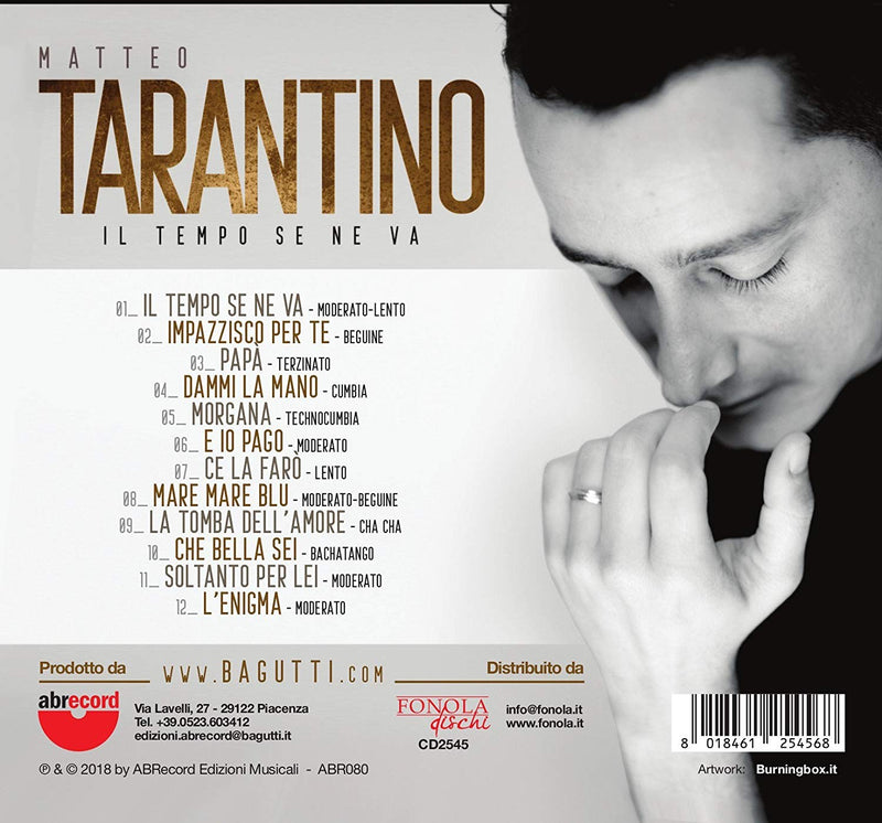 MATTEO TARANTINO  - IL TEMPO SE NE VA