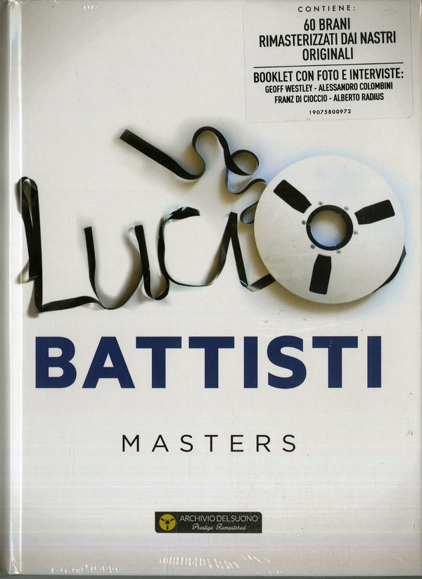 LUCIO BATTISTI  - MASTERS - 4 CD BOXSET NEW.ED.