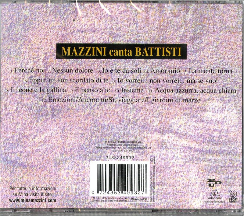 Mina - Mazzini Canta Battisti