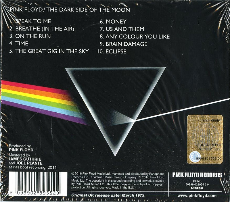 Pink Floyd - The Dark Side Of The Moon (Discovery Edition)