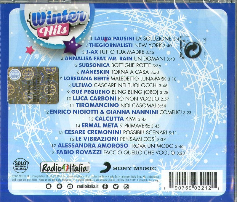 AA.VV. - RADIO ITALIA WINTER HITS
