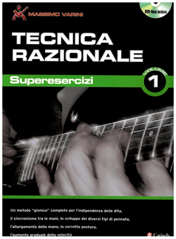 VARINI - TECNICA RAZIONALE PER CHITARRA VOL1  + CD