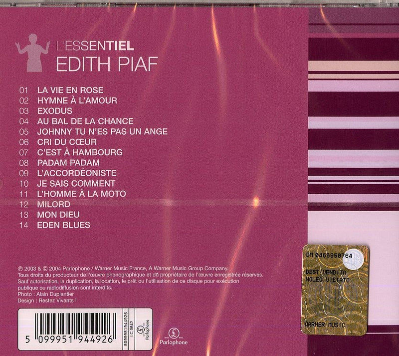 Edith Piaf - L'Essentiel