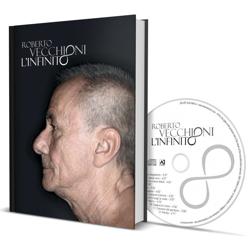 ROBERTO VECCHIONI  - L' INFINITO - CD+ SAGGIO - DELUXE LTD.ED.