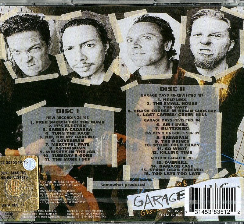 Metallica - Garage Inc. (2 Cd)