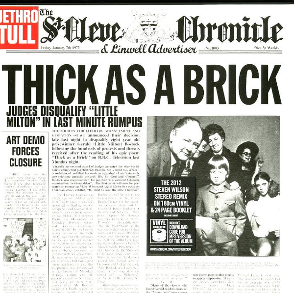 Jethro Tull - Thick As A Brick (Steven Wilson Mix) - Lp
