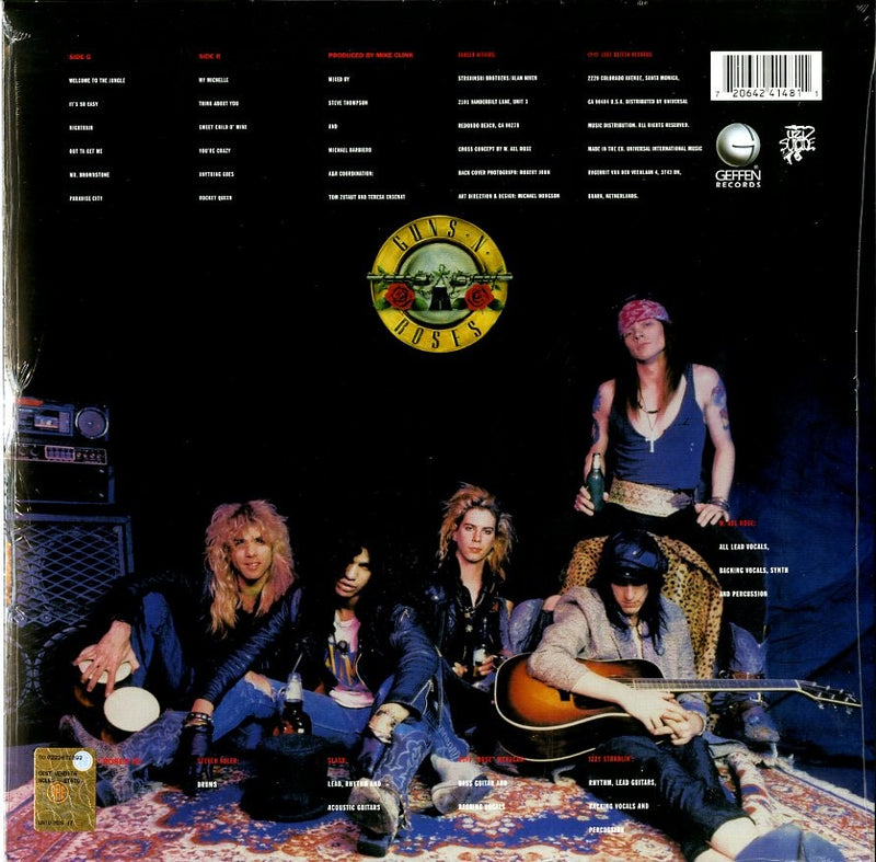 Guns N'Roses - Appetite For Destruction - Lp