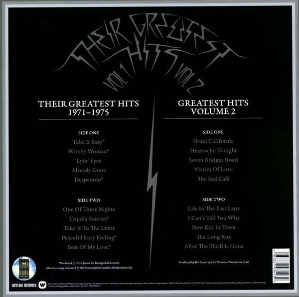 Eagles - THEIR GREATEST HITS VOLUMES 1 & 2 - Lp