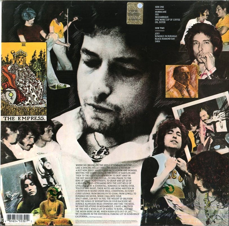 BOB DYLAN - DESIRE  - Lp