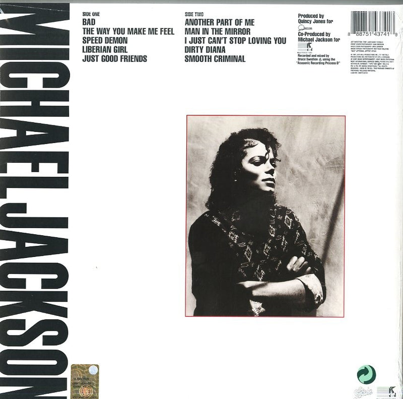 MICHAEL JACKSON - BAD 180 GR. - LP