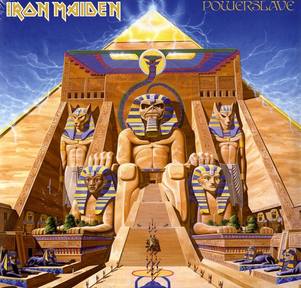 IRON MAIDEN - POWERSLAVE - LP