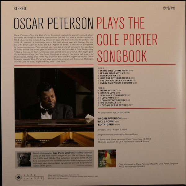 PETERSON OSCAR - PLAYS THE COLE PORTER SONGBOOK [LP]