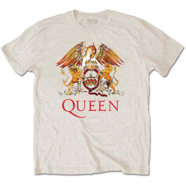 QUEEN - CLASSIC CREST SAND - T-SHIRT