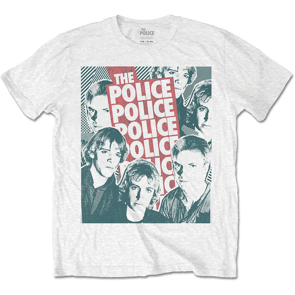 THE POLICE - HALF TONE FACES