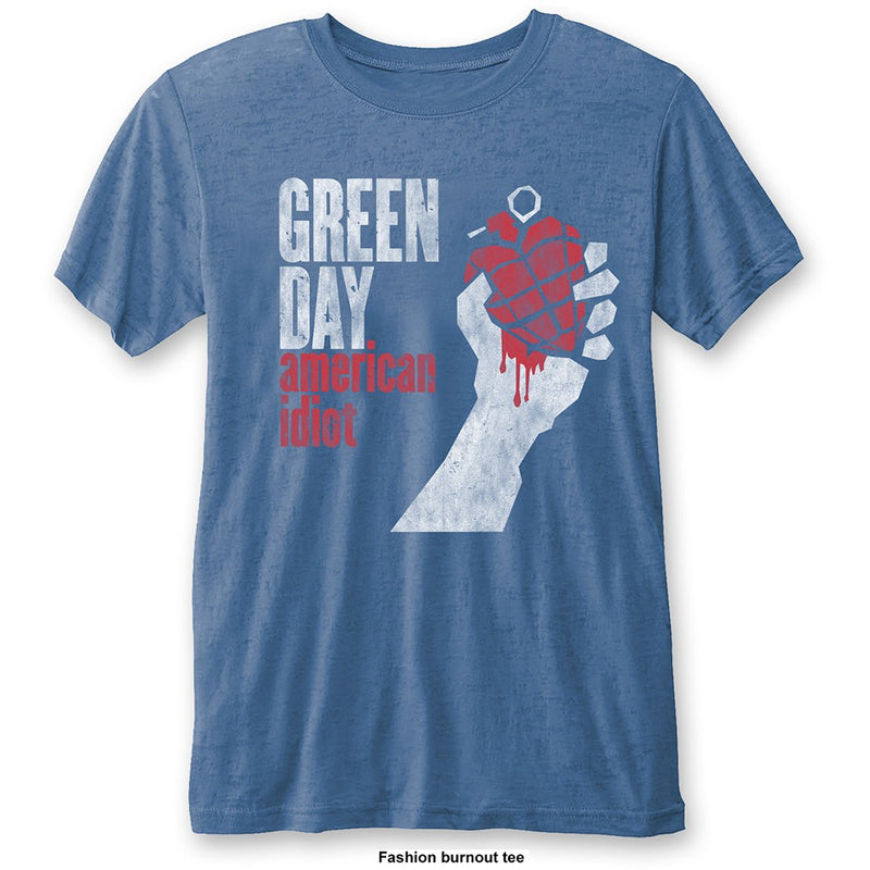 Green Day - American Idiot Vintage blue
