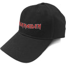 CAPPELLO BASEBALL NERO IRON MAIDEN LOGO RED
