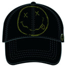 CAPPELLO BASEBALL NERO NIRVANA SMILE