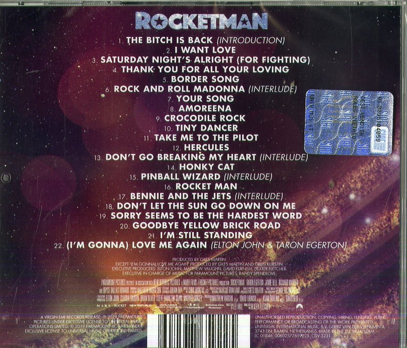 O.S.T. - ROCKETMAN - CD