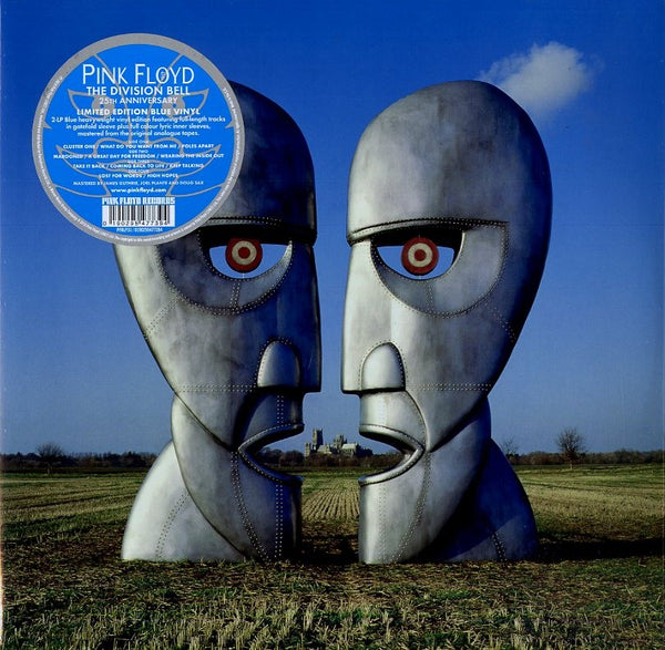 PINK FLOYD - THE DIVISION BELL - 25 th Ann. - COLORED TRASPARENT BLUE VINYL LTD.ED.. - LP