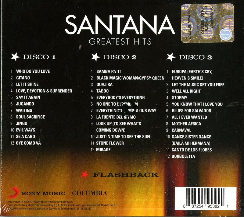 Santana - Greatest Hits (3 Cd)