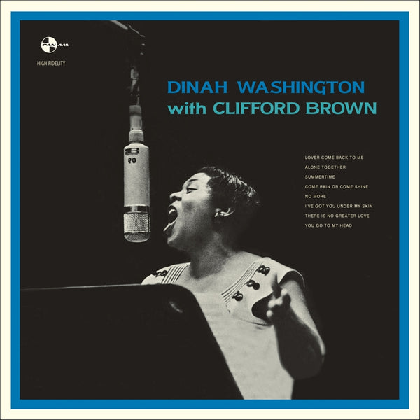 WASHINGTON DINAH, BROWN CLIFFORD - DINAH WASHINGTON WITH CLIFFORD BROWN [LP]