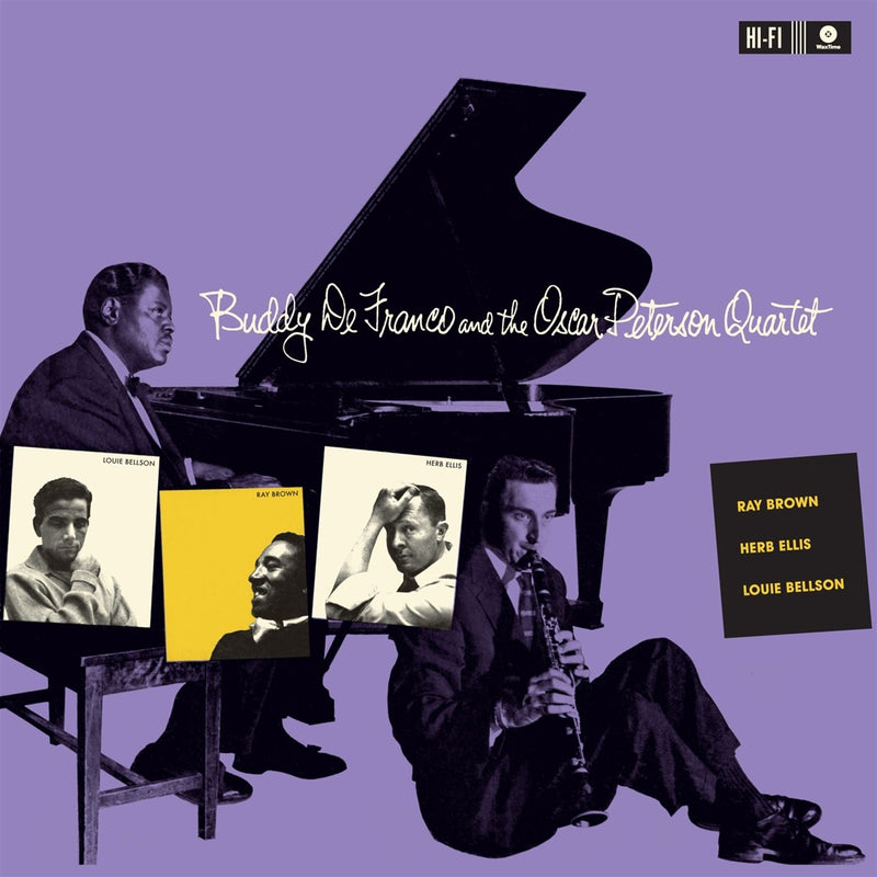 DEFRANCO BUDDY & PETERSON OSCAR - BUDDY DEFRANCO AND THE OSCAR PETERSON QUARTET [LP]