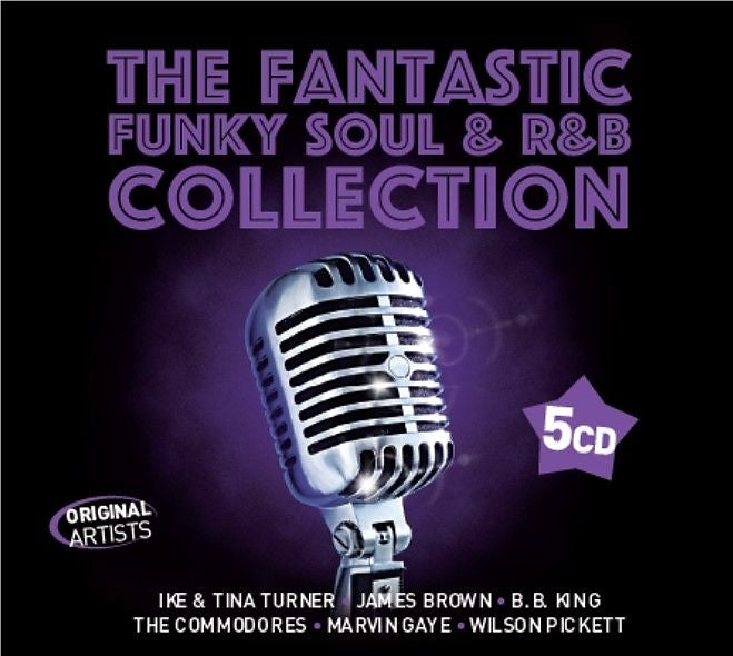 AA.VV. - THE FANTASTIC - FUNKY SOUL & R&B COLLECTION - 5 CD BOXSET - CD