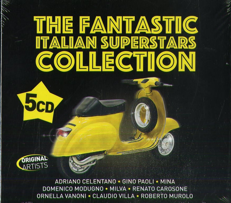 AA.VV. - THE FANTASTIC - ITALIAN SUPERSTARS COLLECTION - 5 CD BOXSET - CD