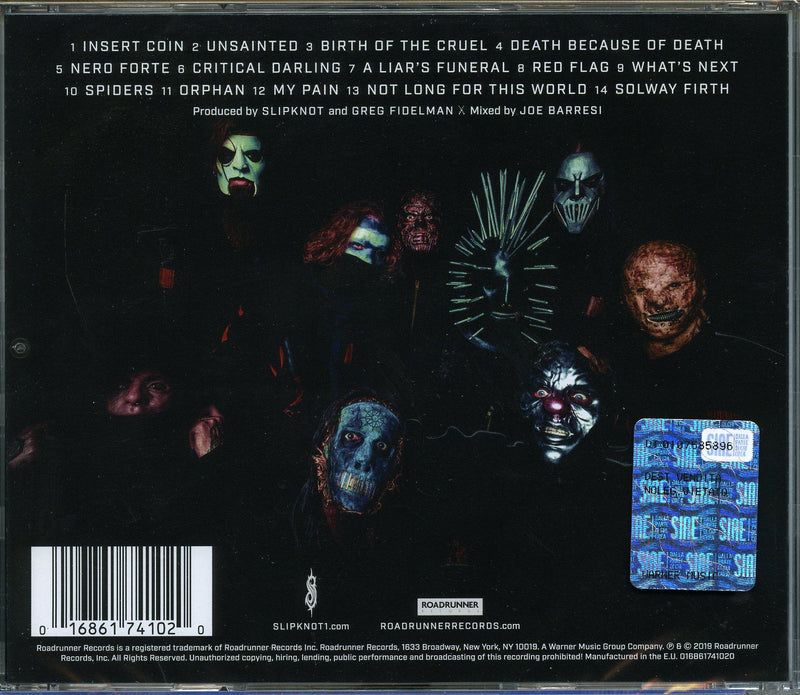 SLIPKNOT - WE ARE NOT YOUR KIND - CD