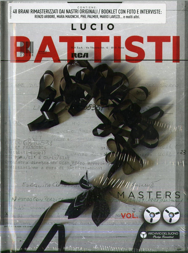 BATTISTI LUCIO - MASTERS VOL.2 (4CD REMASTERED 192KHZ/24B - CD