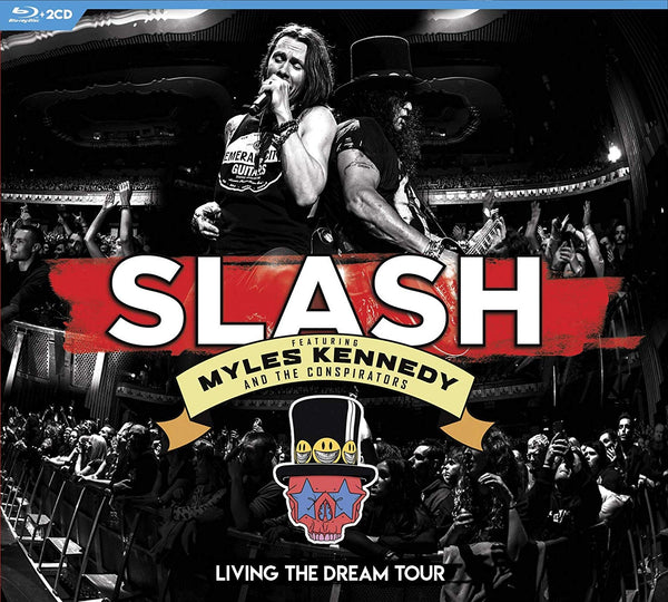 SLASH / KENNEDY M. / CON - LIVING THE DREAM TOUR - 2CD+DVD