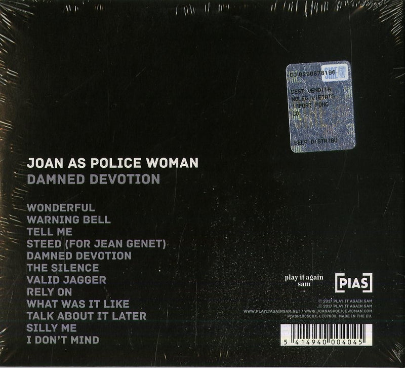 JOAN AS POLICE WOMAN - DAMNED DEVOTION