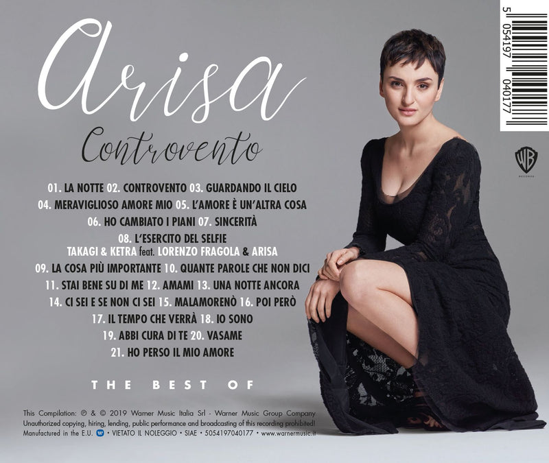 ARISA - CONTROVENTO (THE BEST OF) - CD