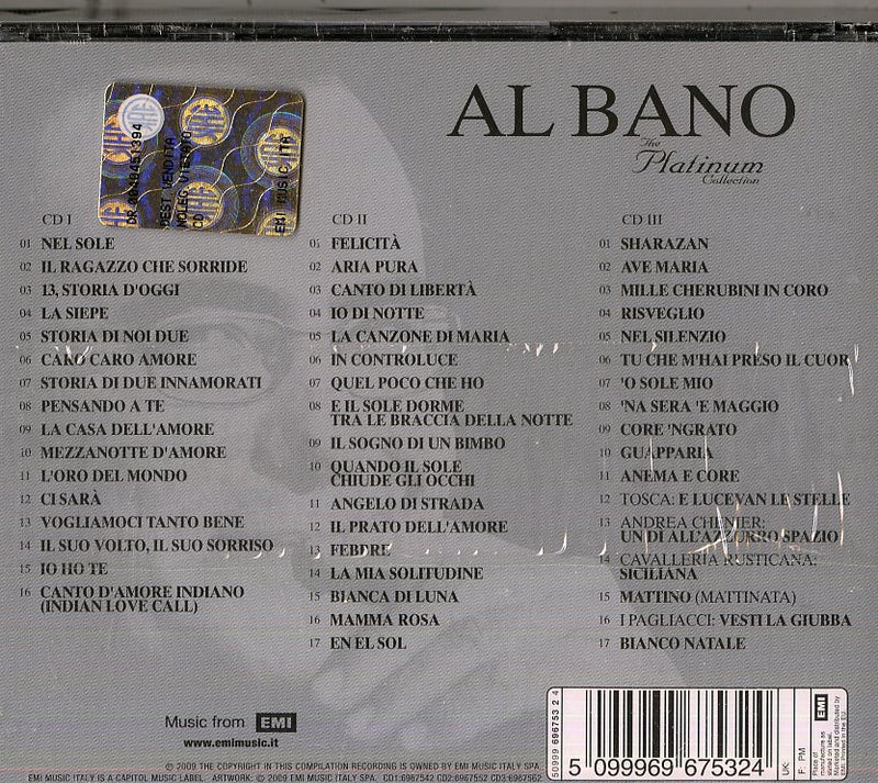 Al Bano - The Platinum Collection (3 Cd)