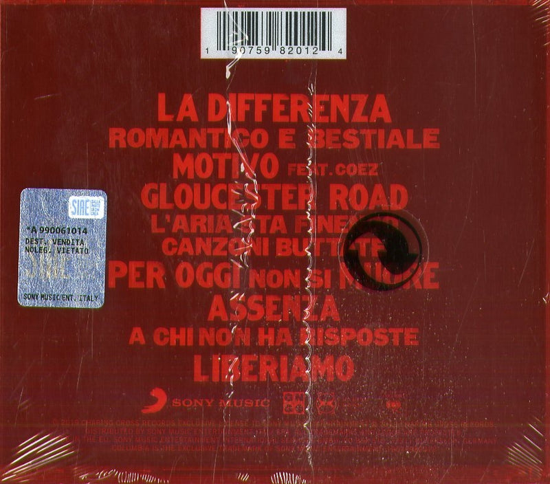 NANNINI GIANNA - LA DIFFERENZA - CD