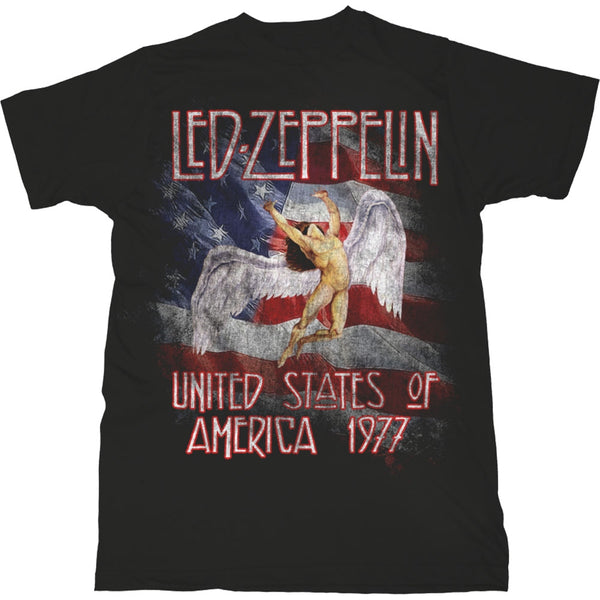 LED ZEPPELIN - STARS N' STRIPES USA '77