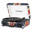 GIRADISCHI A VALIGIA VICTROLA - BLUETOOTH -  UK FLAG