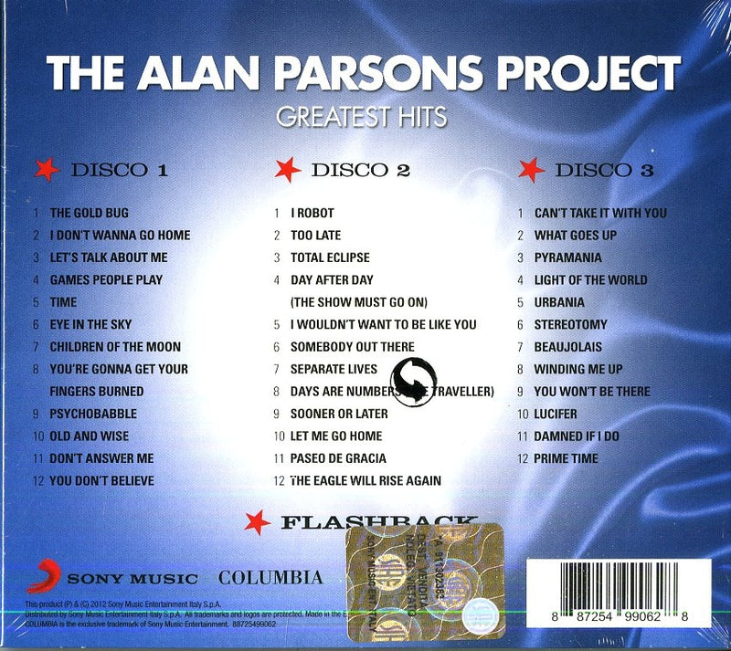 Alan Parsons Project - Greatest Hits (3 Cd)
