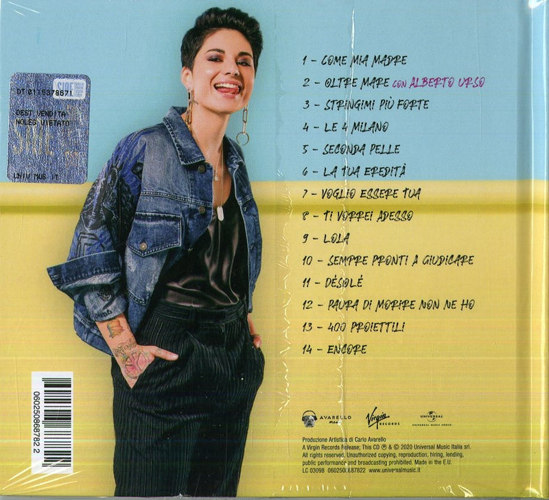 ANGI GIORDANA - VOGLIO ESSERE TUA - SANREMO 2020 DELUXE ECOLBOOK EDITION - CD