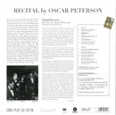 PETERSON OSCAR - RECITAL BY OSCAR PETERSON [LP]